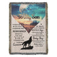 Heirloom Artwork Woven Blanket To My Son Remember Whose You Are-Express Your Love Gifts