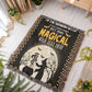 Personalized Heirloom Artwork Woven Blanket Grandma Witch-Express Your Love Gifts