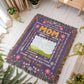 Personalized Heirloom Artwork Woven Blanket I Love You Mom-Express Your Love Gifts