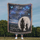 Heirloom Artwork Woven Blanket To My Mom You Mean More To Me-Express Your Love Gifts