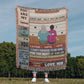 Heirloom Artwork Woven Blanket To My Son You Are My Sunshine-Express Your Love Gifts