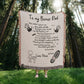 Personalized Heirloom Artwork Woven Blanket Bonus Dad-Express Your Love Gifts