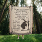Heirloom Artwork Woven Blanket To My Daughter To Be a Witch-Express Your Love Gifts