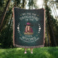 Personalized Heirloom Artwork Woven Blanket Daughters of the Withces-Express Your Love Gifts