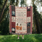 Personalized Heirloom Artwork Woven Blanket My Only Love-Express Your Love Gifts