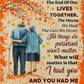 Personalized Heirloom Artwork Woven Blanket I Had You and Me-Express Your Love Gifts