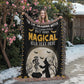 Personalized Heirloom Artwork Woven Blanket Grandma Witch-Express Your Love Gifts