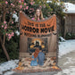Personalized Heirloom Artwork Woven Blanket Horror Movie-Express Your Love Gifts
