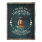 Personalized Heirloom Artwork Woven Blanket Daughters of the Withces-Express Your Love Gifts