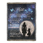 Heirloom Artwork Woven Blanket To My Mom You Mean More To Me-Express Your Love Gifts