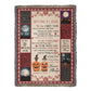 Personalized Heirloom Artwork Woven Blanket My Only Love-Express Your Love Gifts