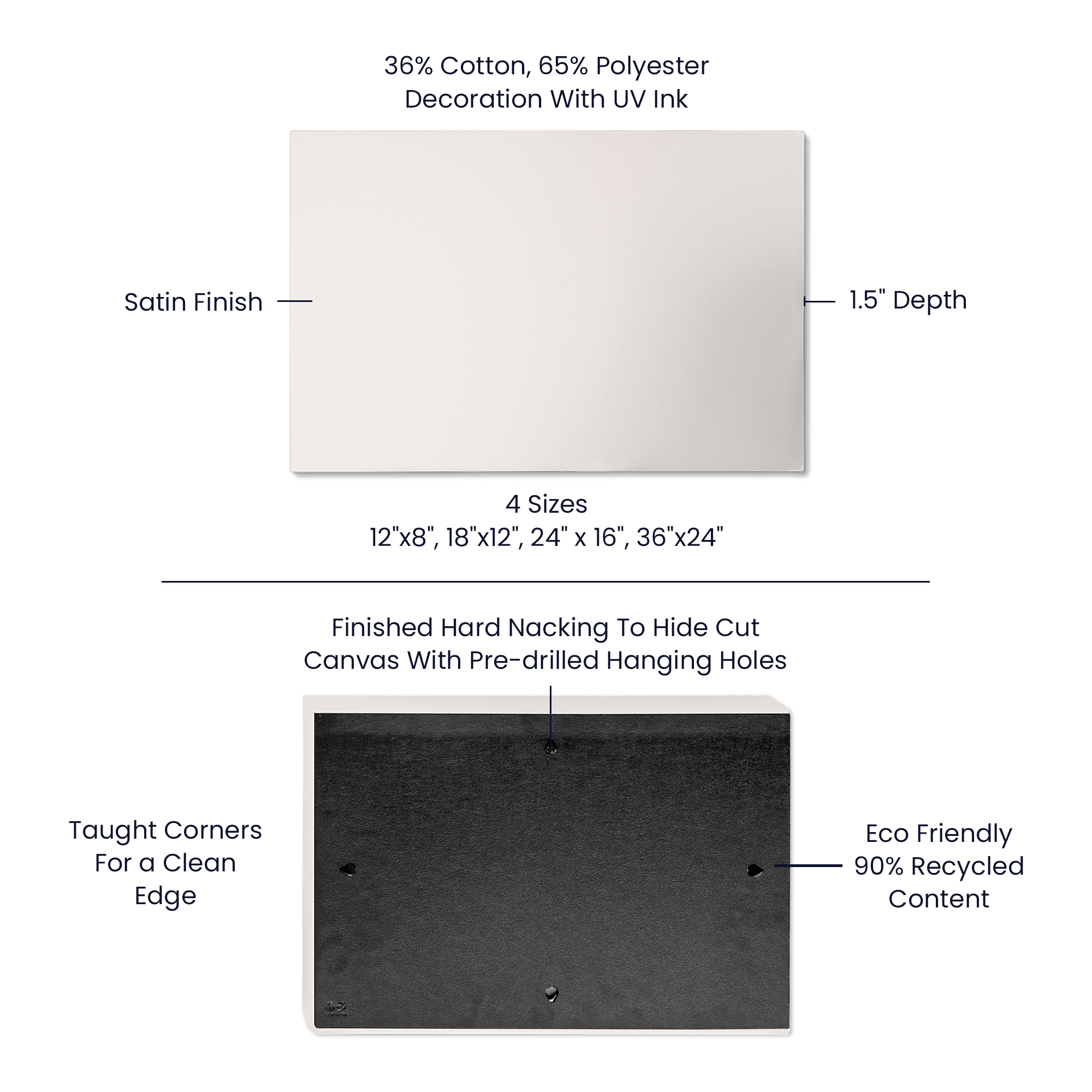 Do More of What Makes You Happy Inspirational Canvas Wall Art-Express Your Love Gifts