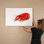 Majestic Crawfish Art Majestic Crawfish Print Animal Wall Art Wildlife Canvas Prints Wall Art Ready to Hang Unframed-Express Your Love Gifts