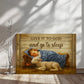 Give it to God and go to Sleep Motivation Wall Decor for Home Office Gym Inspiring Success Quote Print Ready to Hang-Express Your Love Gifts