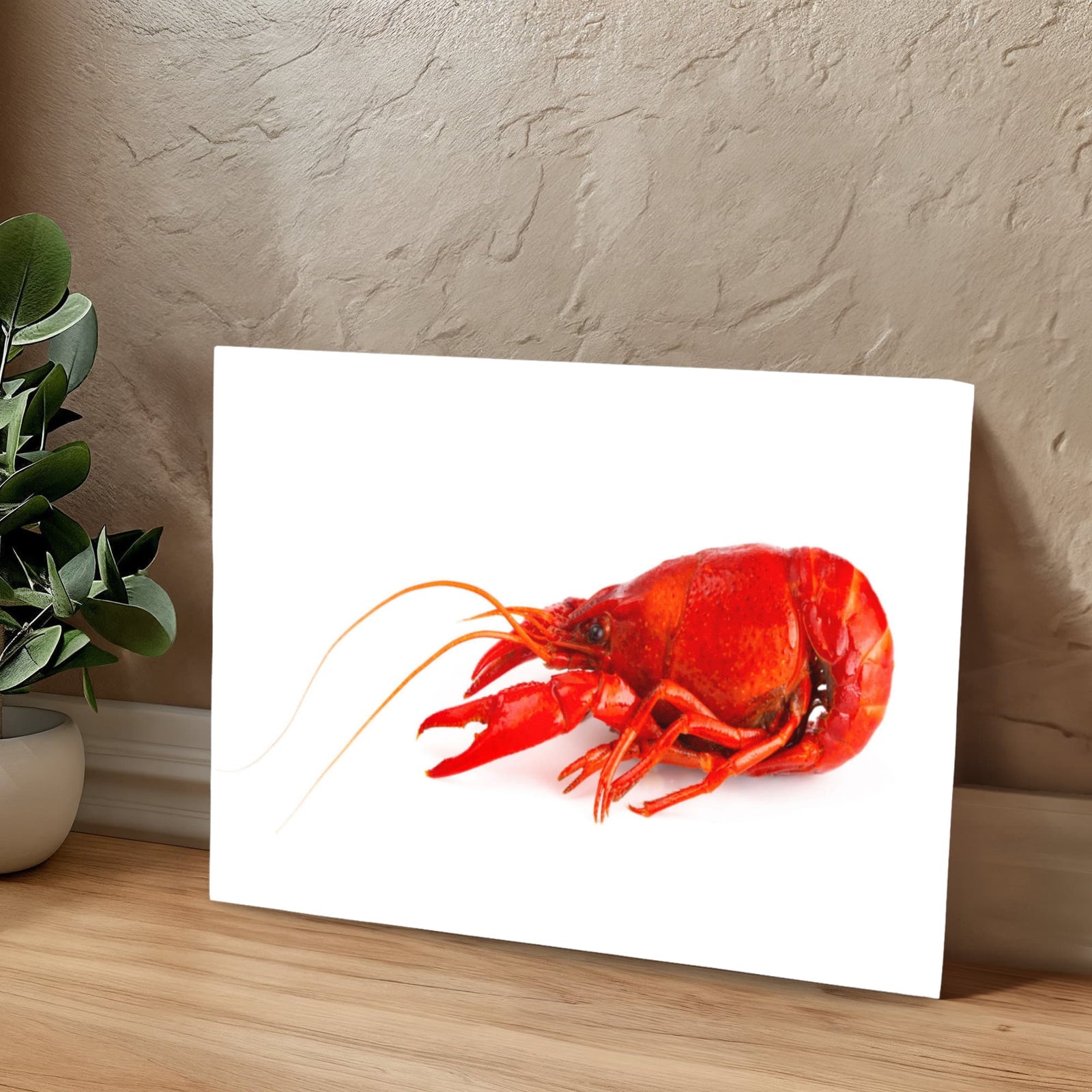 Majestic Crawfish Art Majestic Crawfish Print Animal Wall Art Wildlife Canvas Prints Wall Art Ready to Hang Unframed-Express Your Love Gifts