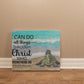 Scripture Walls Christ Strengthens Me Philippians 4:13 Christian Wall Art Print Ready to Hang Unframed-Express Your Love Gifts
