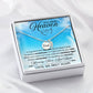 Until We Meet Again Remembrance Necklace for Dad Angel Wing Charm Stainless Steel or 18k Gold Finish-Express Your Love Gifts