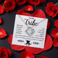 To My Tribe Love Knot with Rotating Rose Box-Express Your Love Gifts