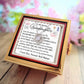 To My Granddaughter – Brightest Chapter Love Knot Necklace with Rotating Rose Box-Express Your Love Gifts
