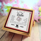 To My Tribe Love Knot with Rotating Rose Box-Express Your Love Gifts