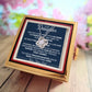 To My Daughter From Dad – In My Heart Forever Love Knot Necklace with Rotating Rose Box-Express Your Love Gifts