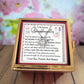 To My Granddaughter – Brightest Chapter Love Knot Necklace with Rotating Rose Box-Express Your Love Gifts