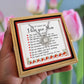 To Mom – Top 10 Reasons I Love You Necklace with Rotating Rose Gift Box-Express Your Love Gifts