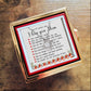 To Mom – Top 10 Reasons I Love You Necklace with Rotating Rose Gift Box-Express Your Love Gifts