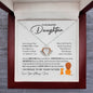 Braver Daughter Crown Pendant Necklace with Cubic Zirconia Crystal – Sterling Silver & Rose Gold-Express Your Love Gifts