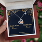 Every Wise Woman Builds Her House Proverbs 14:1 Baby Feet Heart Necklace-Express Your Love Gifts