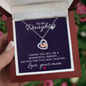 Excited For The New Chapter Baby Feet Heart Necklace-Express Your Love Gifts