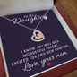 Excited For The New Chapter Baby Feet Heart Necklace-Express Your Love Gifts