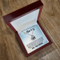Mom to Be Heart Swells With Love Baby Feet Heart Necklace-Express Your Love Gifts