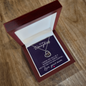 Excited For The New Chapter Baby Feet Heart Necklace-Express Your Love Gifts