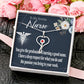 Deep Respect Heart Scope Necklace Red Swarovski Crystal Adjustable Chain 18-22"-Express Your Love Gifts