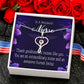 Extraordinary Nurse Heart Scope Necklace Red Swarovski Crystal Adjustable Chain 18-22"-Express Your Love Gifts