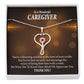 Rockstar Caregiver Heart Scope Necklace Red Swarovski Crystal Adjustable Chain 18-22"-Express Your Love Gifts