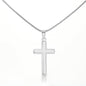 To Mom Grace and Hope Cross Card Necklace w Stainless Steel Pendant-Express Your Love Gifts