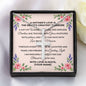 Personalized To Mom Mothers Love Cross Card Necklace w Stainless Steel Pendant-Express Your Love Gifts