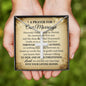 For Our Marriage Cross Card Necklace w Stainless Steel Pendant-Express Your Love Gifts