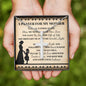 To Mom Prayer For My Mother Cross Card Necklace w Stainless Steel Pendant-Express Your Love Gifts