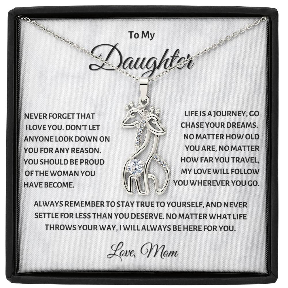 To Daughter From Mom Chase Your Dreams-Express Your Love Gifts