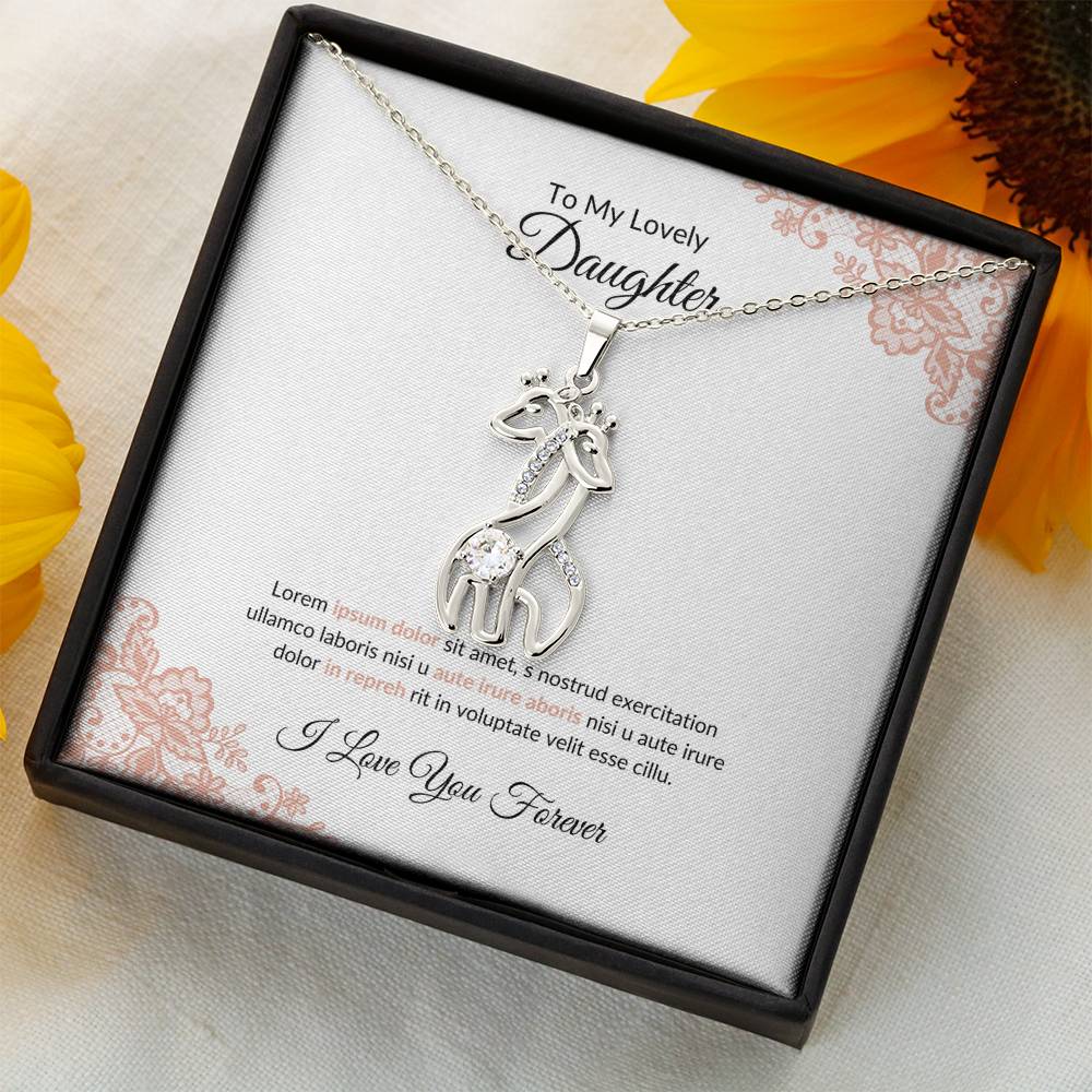 To My Lovely Daughter Lorem Ipsum-Express Your Love Gifts