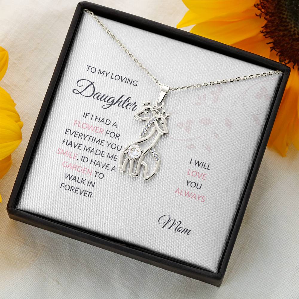 To Daughter Form Mom Walk In Forever-Express Your Love Gifts