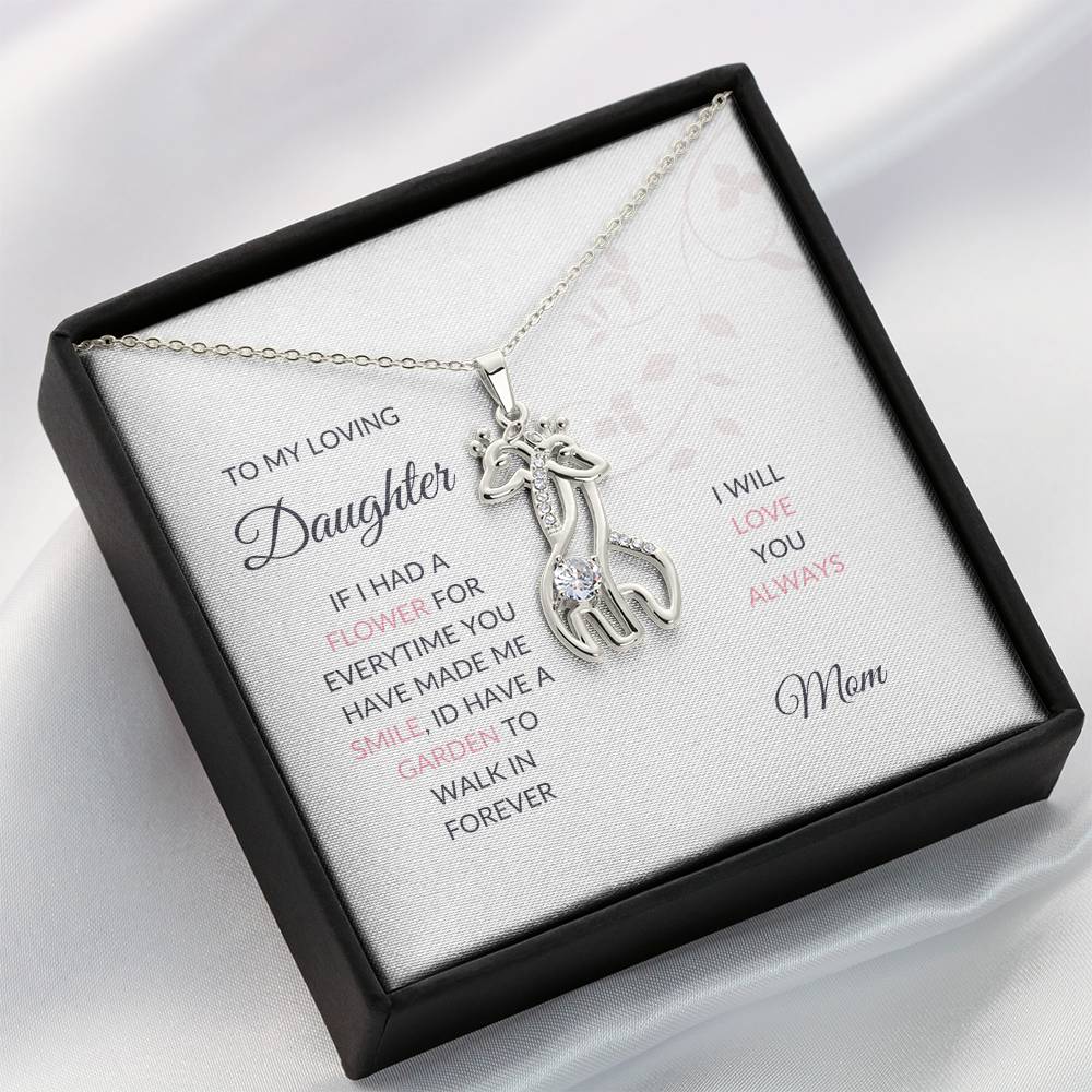 To Daughter Form Mom Walk In Forever-Express Your Love Gifts