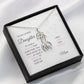 To Daughter Form Mom Walk In Forever-Express Your Love Gifts