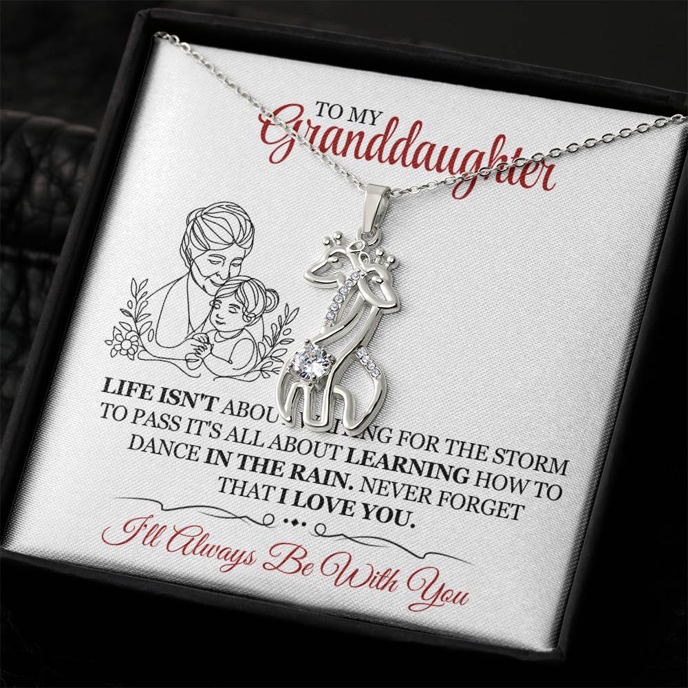 To Granddaughter From Grandma Dance in the Rain-Express Your Love Gifts