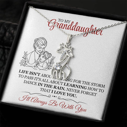To Granddaughter From Grandma Dance in the Rain-Express Your Love Gifts