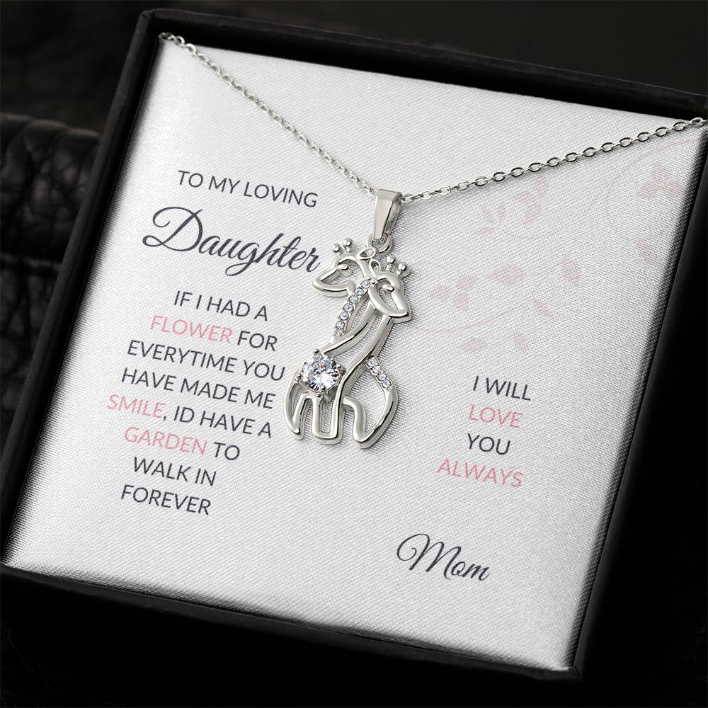 To Daughter Form Mom Walk In Forever-Express Your Love Gifts