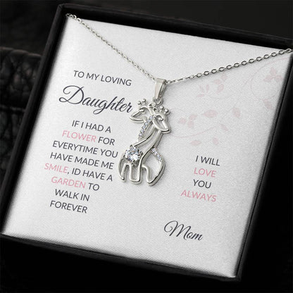 To Daughter Form Mom Walk In Forever-Express Your Love Gifts